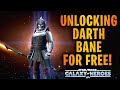 I finally unlocked darth bane for free  my first relic 9