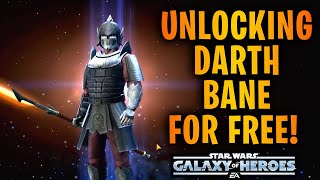 I FINALLY unlocked Darth Bane for FREE - My FIRST Relic 9!