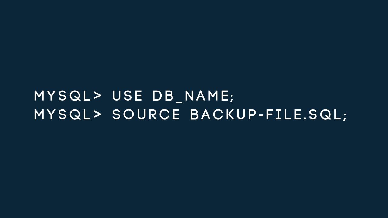 Mysql use