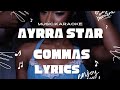 Ayra Starr _  Commas[ Lyrics Karaoke and instrumental ].