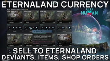 Once Human - Sell Deviants Etc To Eternaland For Astral Sand Currency - Astrealite - Shop Orders