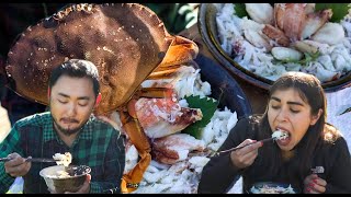 MOUTHFUL OF DUNGENESS CRAB IN EVERY BITE | Epic Dungeness Catch and Cook