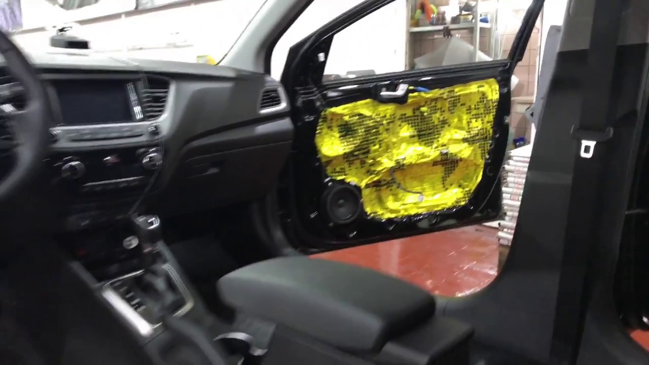 Слои шумоизоляции авто