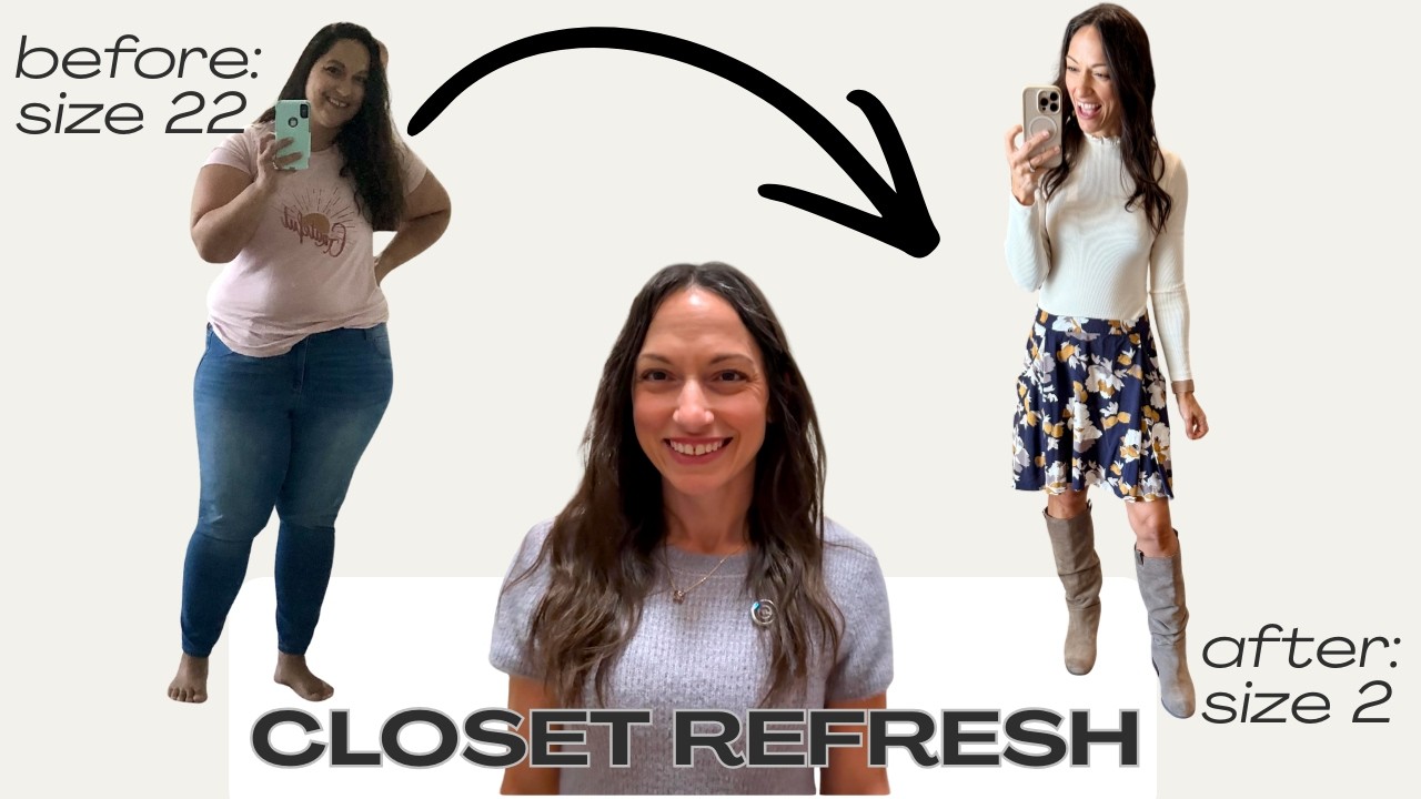 Closet Cleanout & Spring Refresh VLOG | Mom Over 40 Down 125lbs