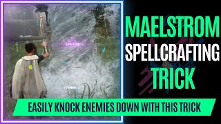 Maelstrom Spellcrafting Challenge Trick - Knock Down Enemies Easily - Forspoken Spellcrafting Guide screenshot 1