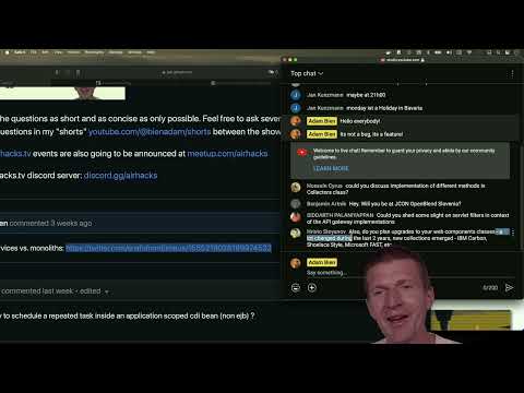 111th airhacks.tv: 'Monoliths,