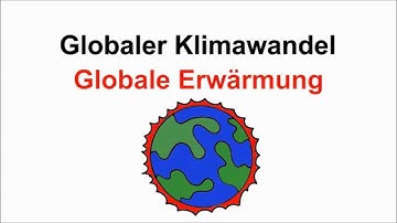 How Global Warming Works (in German) in Under 1 Minute