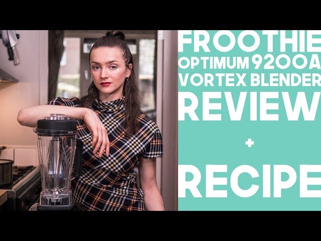vokal Brug for ægtefælle Review Froothie Optimum 9200A Vortex Blender + recipe - YouTube
