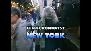 Bildjournalen - Lena Kronqvist Om Sitt New York (SVT 2003)