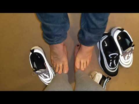 Nike Airmax 97 footsie and shoe swap