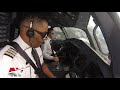 Cockpit View of Trinidad & Tobago Air Bridge Operation  ATR 72 600