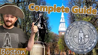 Freedom Trail, 16 Stops + Bonus Stop. Complete Guide