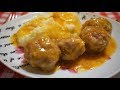 ТЕФТЕЛИ ёжики с рисом на сковороде в соусе/Meatballs in sauce