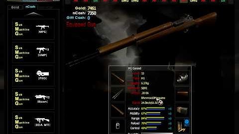 Operation 7 M1 Garand
