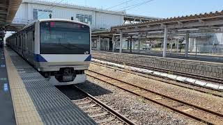 常磐線 友部駅 E531系 土浦行 発車