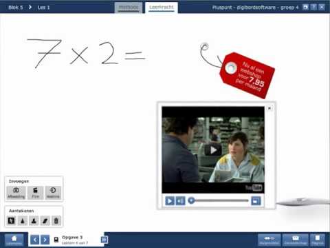 Demofilm Malmberg Digibordsoftware - Zelf inhoud toevoegen