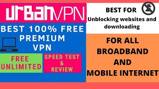 Free Fast Premium VPN | URBAN VPN | Download Speed test - Unblock Websites screenshot 3