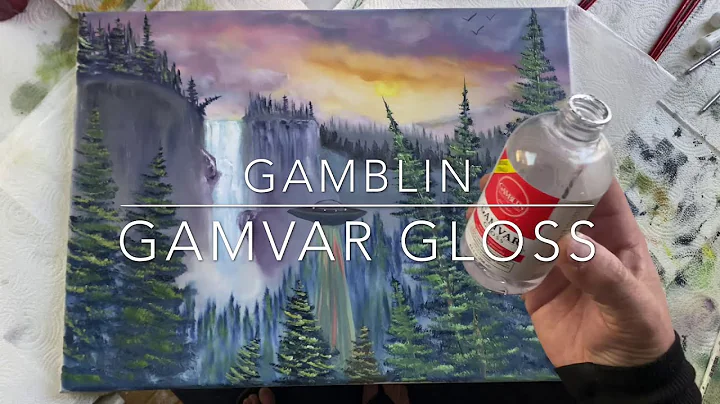 Step by Step How to Clear Coat a Painting with Gamblin Gamvar Gloss Varnish by PaintWithJosh