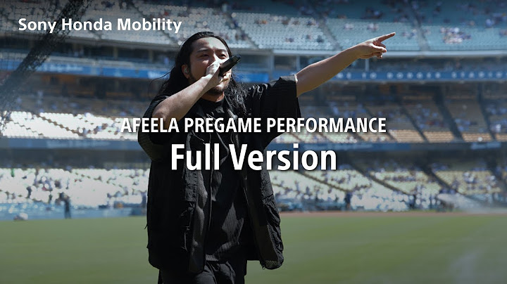 AFEELA PREGAME PERFORMANCE | Creepy Nuts Live full version