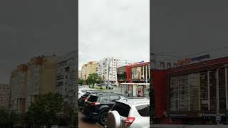 Архангельск👍Лето дождливый☔день ☁Прогулка по городу 👌 #архангельск #лето #север #россия #shorts