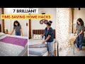 7 Brilliant Time Saving Home Hacks | Tips for Easy and Quick Homemaking