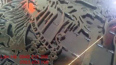 Máy cắt maxpro 1530S tại tiền giang với tác phẩm Anh Hùng Tương Ngộ.