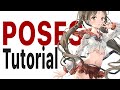 EASIEST WAY TO DRAW ANIME POSES