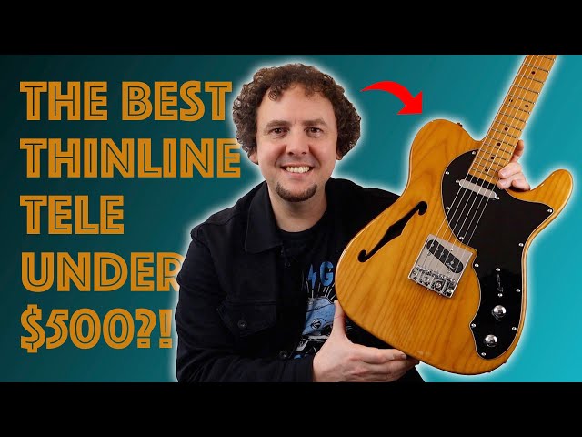 Harley Benton TE-69TL Hot Rod | The best affordable Thinline Telecaster around?! Review & Demo