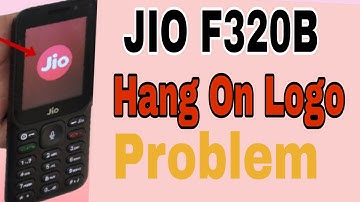 JIO f320b hang on logo solution