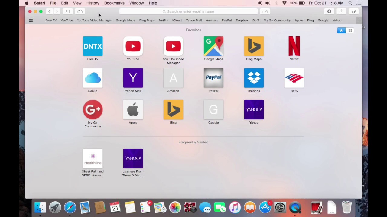 show toolbar safari