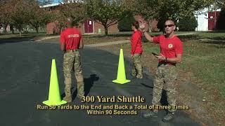 St. Mary's County Sheriff's Office Agility Test: Shuttle run