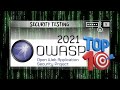 OWASP TOP-10 | 2021 | Обзор классификации векторов атак и уязвимостей Web-приложений.