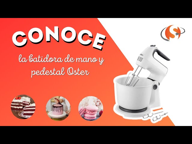 Batidora Oster de mano y pedestal, Modelo 2610 , 6 velocidades Unboxing y  Prueba 