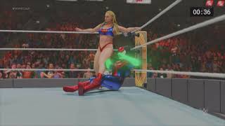 Rematch Bikini Supergirl Vs Kryptonite Spider-Man Iron Man In Yo Face Match