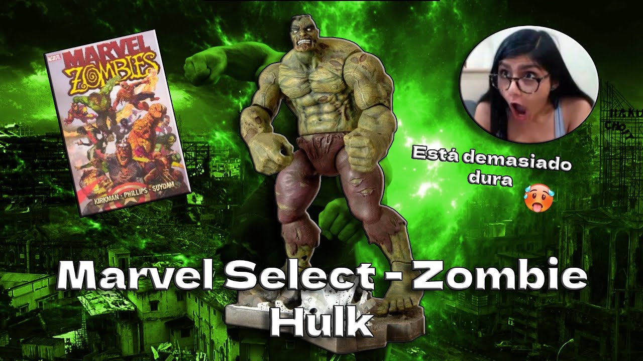 Marvel Select Zombie Hulk - review (en español) - YouTube