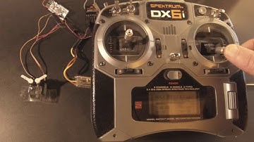 Servo flapping system for ornithopter (2nd test)