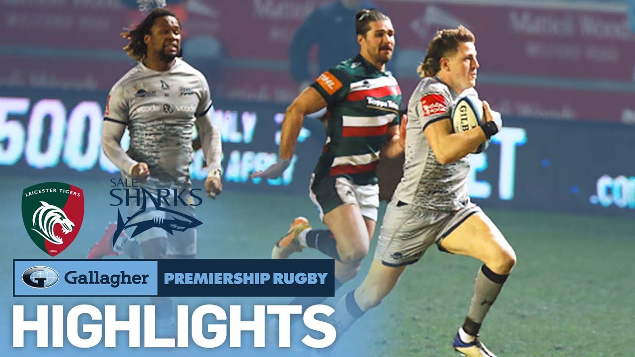 Leicester v Sale - HIGHLIGHTS | Comeback Win In Top Half Clash | Gallagher Premiership 2020/21
