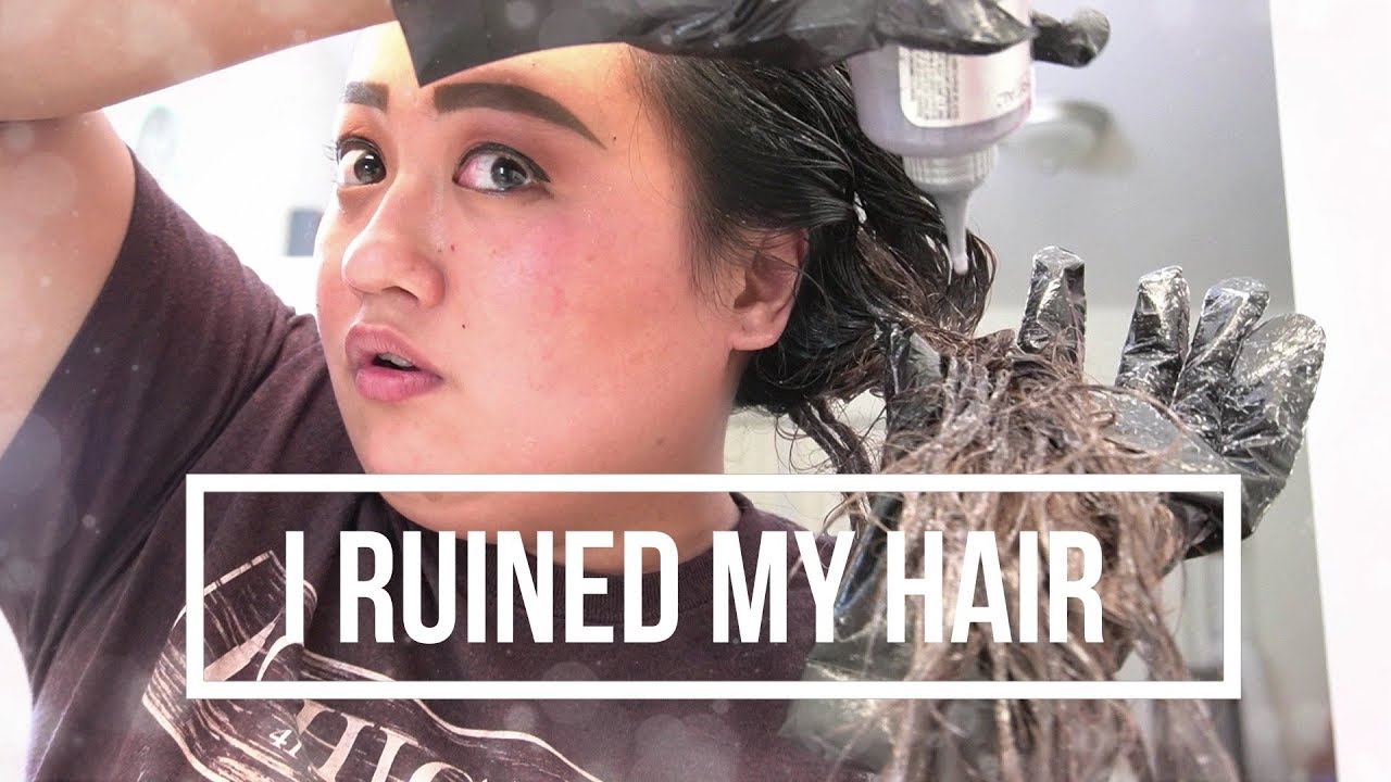 Dying My Hair Smokey Silver Epic Fail By Loreal Feria Youtube