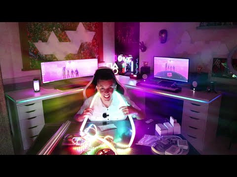 Sans Marque Bande LED - Étanche - Rose - Avec d'alimentation - 20m