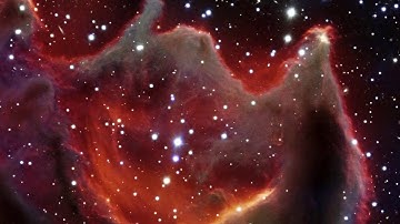 Panning over a VLT image of the cometary globule CG4