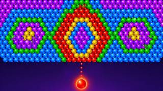 😽 Bubble Shooter Level 211-215 Gameplay 🎯 Easy Win Strategy | Android Bubble Shooter Game screenshot 5