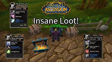 Project Ascension (Bronzebeard) - Looting three chests in under 10 seconds 💀HIGH RISK PVP💀