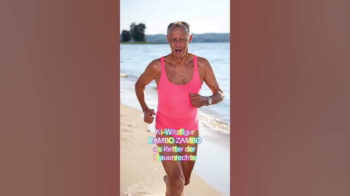 KI-Witzfigur Rambo Zambo als Retter #viral #foryou#fyp #foryoupage #satire #humor #lachen #merz
