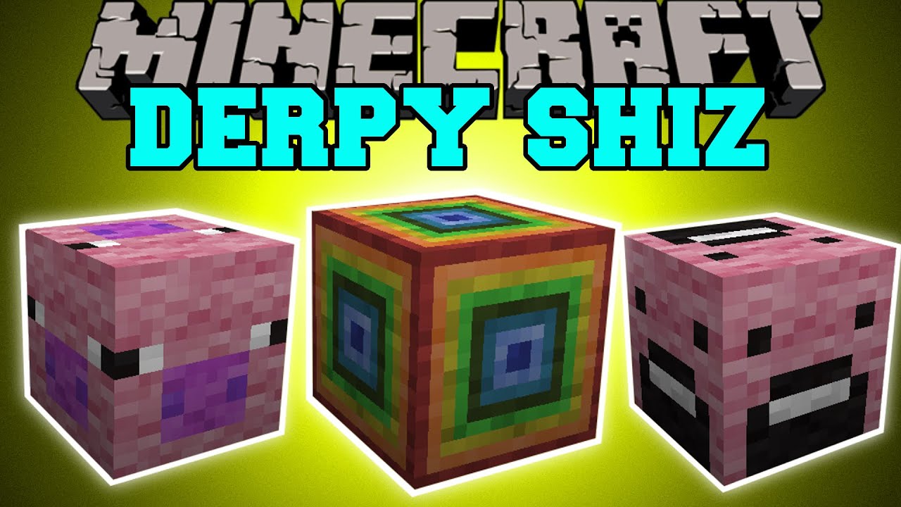horseshoe bend Minecraft: DERPY SHIZ (DERPY BLOCKS, ORE, PIGS, ITEMS & MORE!) Mod Showcase
