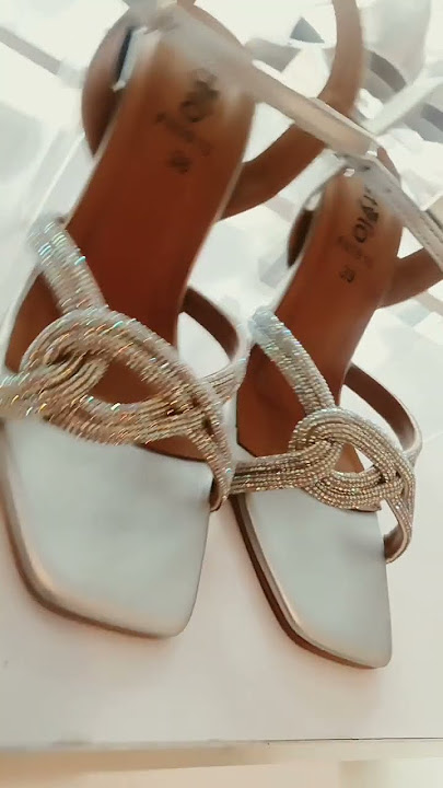 Bridal Sliver Shoes Bages #bollywood #love #music #song #hindisong #fashion #shoes