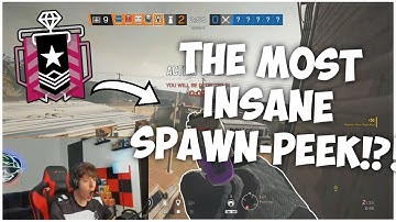 The Most INSANE ONE-TAP SPAWN PEEK You Will Ever See... | Rainbow Six: Siege Twitch Clips
