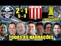Todas as narrações - Grêmio 2(5) x (3)1 Estudiantes / Libertadores 2018