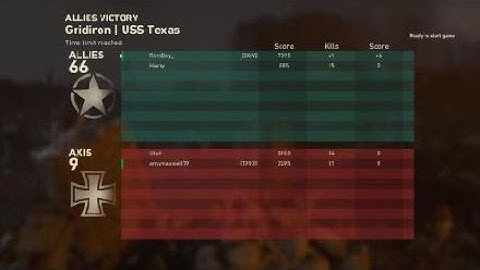 CoD WWII Gridiron TOUCHDOWN 2