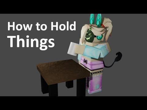 How to Hold Things (Blender Tutorial)