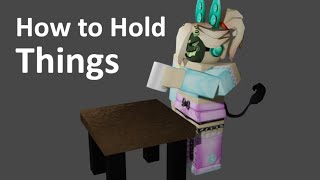 How to Hold Things (Blender Tutorial)